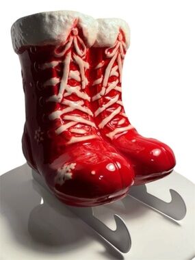 Goodies Red Ice Skates Candle - NWT **